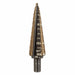 Step Drill Bit Cobalt Alloy 3/16-7/8in