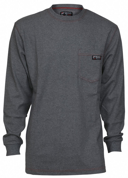 K3893 FR Long Sleeve Shirt Gray 5XL Regular