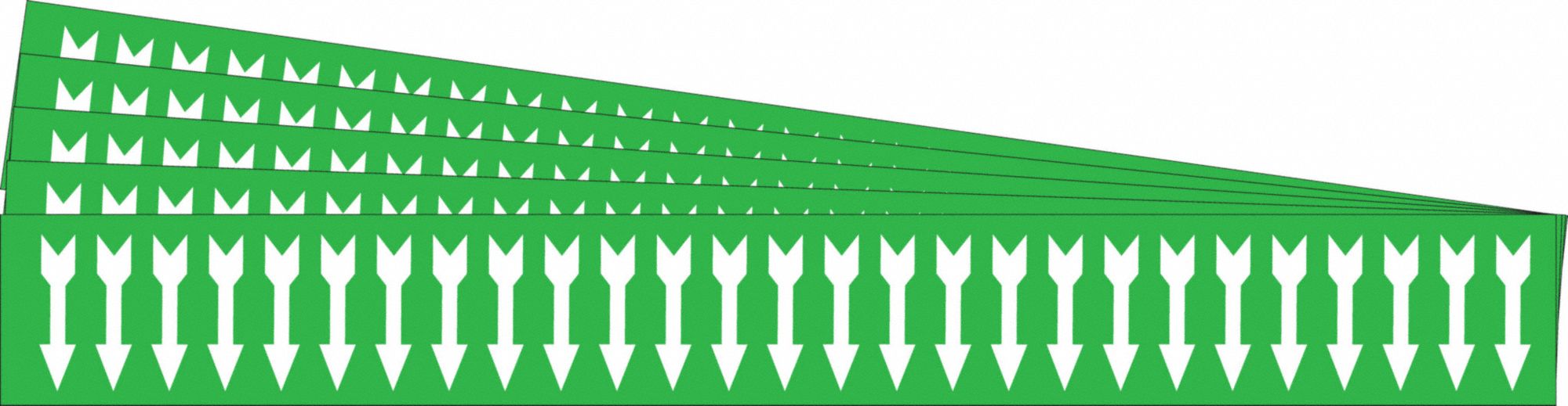 Pipe Marker Adhesive White (Arrow) PK5