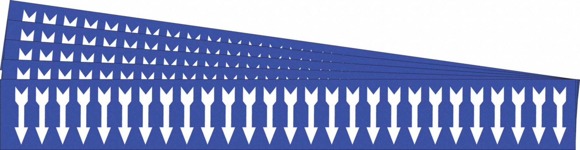 Pipe Marker Adhesive White (Arrow) PK5