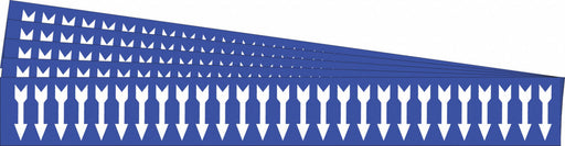 Pipe Marker Adhesive White (Arrow) PK5
