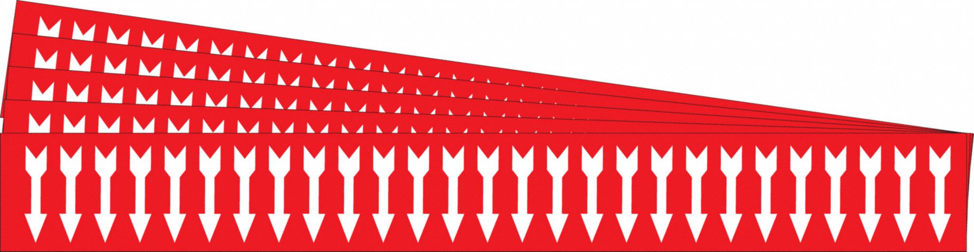 Pipe Marker Adhesive White (Arrow) PK5