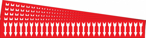 Pipe Marker Adhesive White (Arrow) PK5