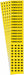 Pipe Marker Black Hydrogen Sulfide PK5