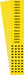 Pipe Marker Adhesive Black Peroxide PK5