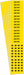 Pipe Marker Adhesive Black Acid Vent PK5