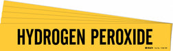 Pipe Marker Black Hydrogen Peroxide PK5