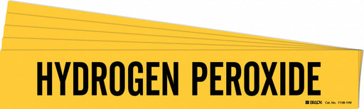 Pipe Marker Black Hydrogen Peroxide PK5