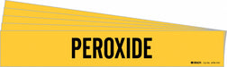 Pipe Marker Adhesive Black Peroxide PK5