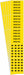 Pipe Marker Black Nitric Acid PK5