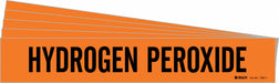 Pipe Marker Black Hydrogen Peroxide PK5
