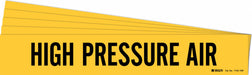 Pipe Marker Black High Pressure Air PK5