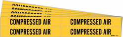 Pipe Marker Black Compressed Air PK5