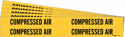 Pipe Marker Black Compressed Air PK5