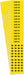 Pipe Marker Adhesive Black Plant Air PK5