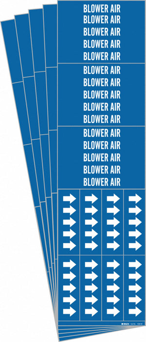 Pipe Marker White Blower Air PK5