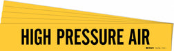 Pipe Marker Black High Pressure Air PK5
