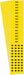 Pipe Marker Adhesive Black Inlet PK5