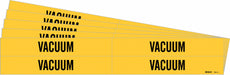 Pipe Marker Adhesive Black Vacuum PK5