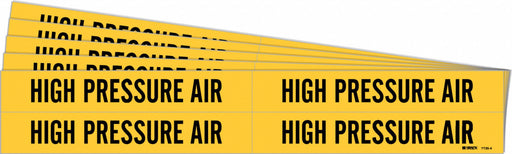 Pipe Marker Black High Pressure Air PK5