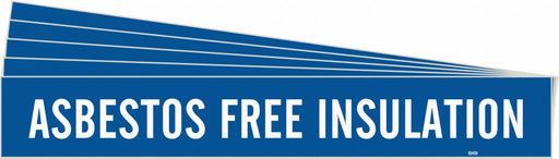 Pipe Marker Asbestos Free Insulation PK5