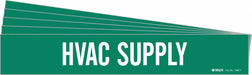 Pipe Marker White HVAC Supply PK5