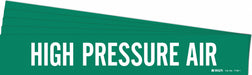 Pipe Marker White High Pressure Air PK5