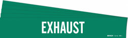 Pipe Marker Adhesive White Exhaust PK5