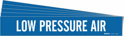 Pipe Marker White Low Pressure Air PK5