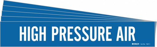 Pipe Marker White High Pressure Air PK5
