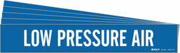 Pipe Marker White Low Pressure Air PK5