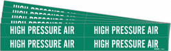 Pipe Marker White High Pressure Air PK5