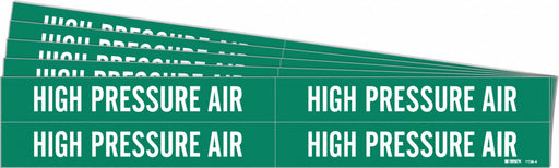 Pipe Marker White High Pressure Air PK5