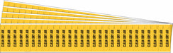 Pipe Marker Yellow Clean Dry Air PK5