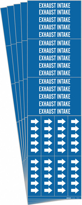 Pipe Marker White Exhaust Intake PK5