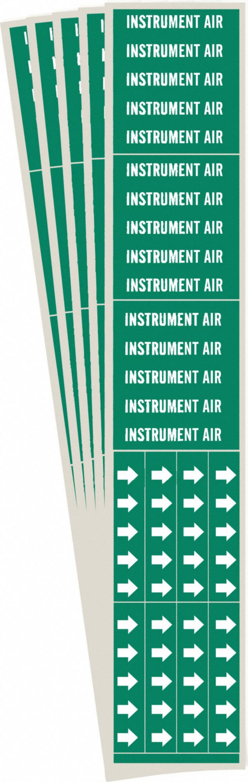 Pipe Marker White Instrument Air PK5