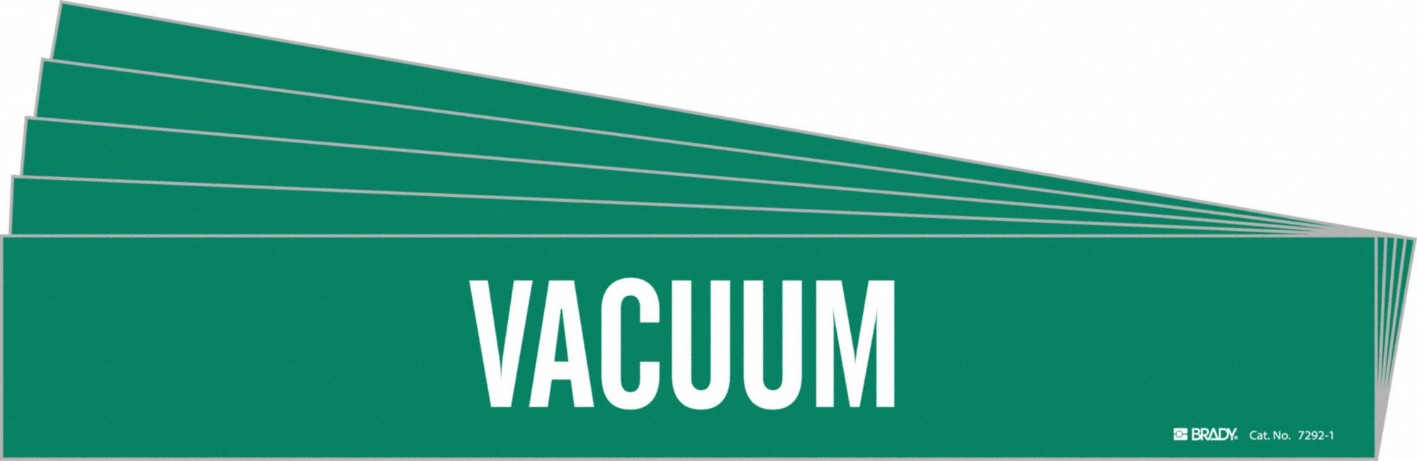 Pipe Marker Adhesive White Vacuum PK5