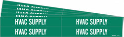 Pipe Marker White HVAC Supply PK5