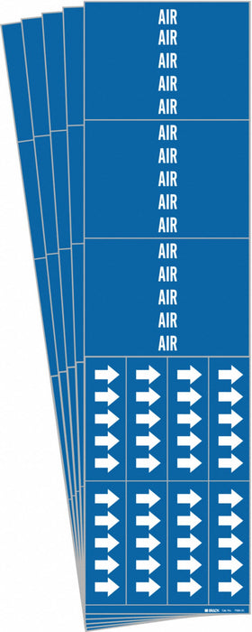 Pipe Marker Adhesive White Air PK5