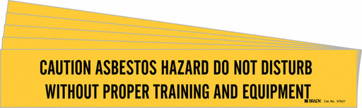 Pipe Marker Caution Asbestos Hazard PK5