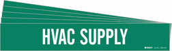 Pipe Marker White HVAC Supply PK5