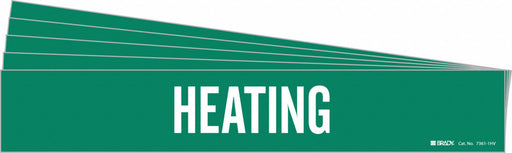 Pipe Marker Adhesive White Heating PK5