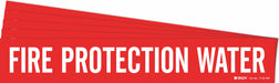 Pipe Marker Fire Protection Water PK5