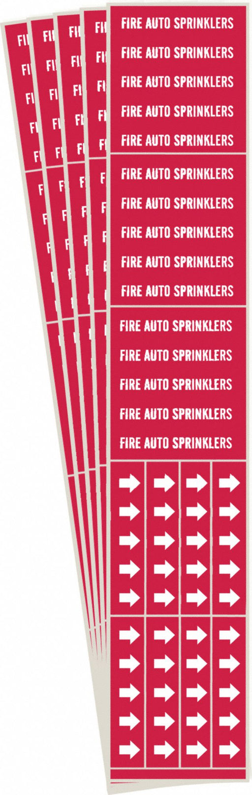 Pipe Marker Fire Auto Sprinklers PK5
