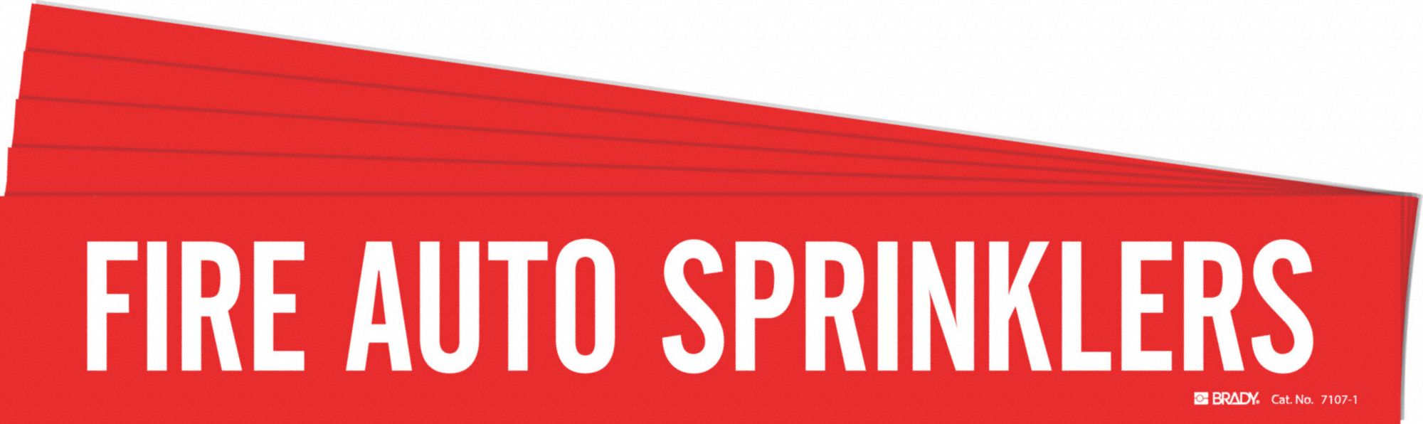 Pipe Marker Fire Auto Sprinklers PK5