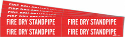 Pipe Marker Fire Dry Stand Pipe PK5