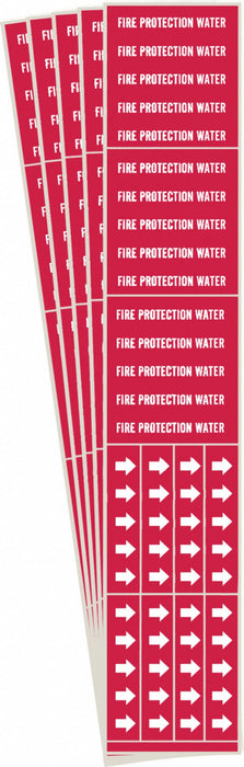 Pipe Marker Fire Protection Water PK5