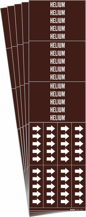 Pipe Marker Adhesive White Helium PK5