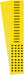 Pipe Marker Adhesive Black Chlorine PK5