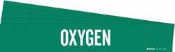 Pipe Marker Adhesive White Oxygen PK5